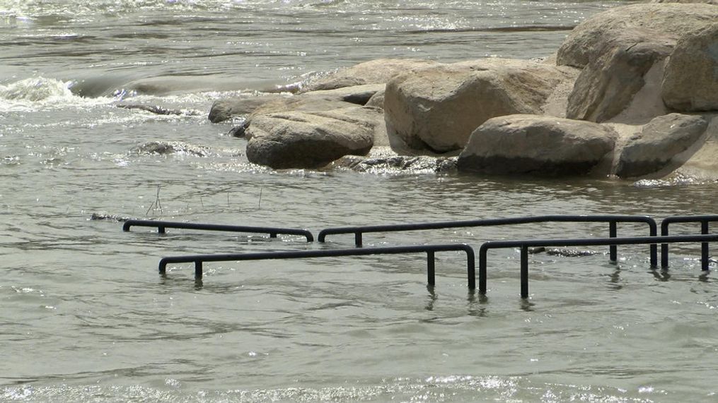 FILE PHOTO: River levels high on the Truckee River in downtown Reno (KRNV)