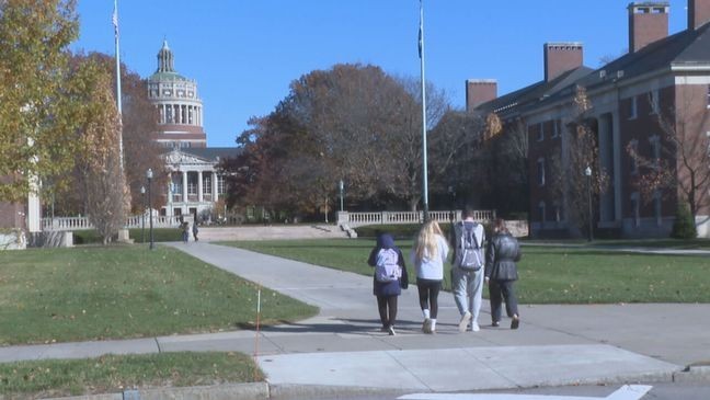 FILE - Students at the University of Rochester, Wednesday, Nov. 13, 2024. (Photo by Christian Garzone/WHAM)