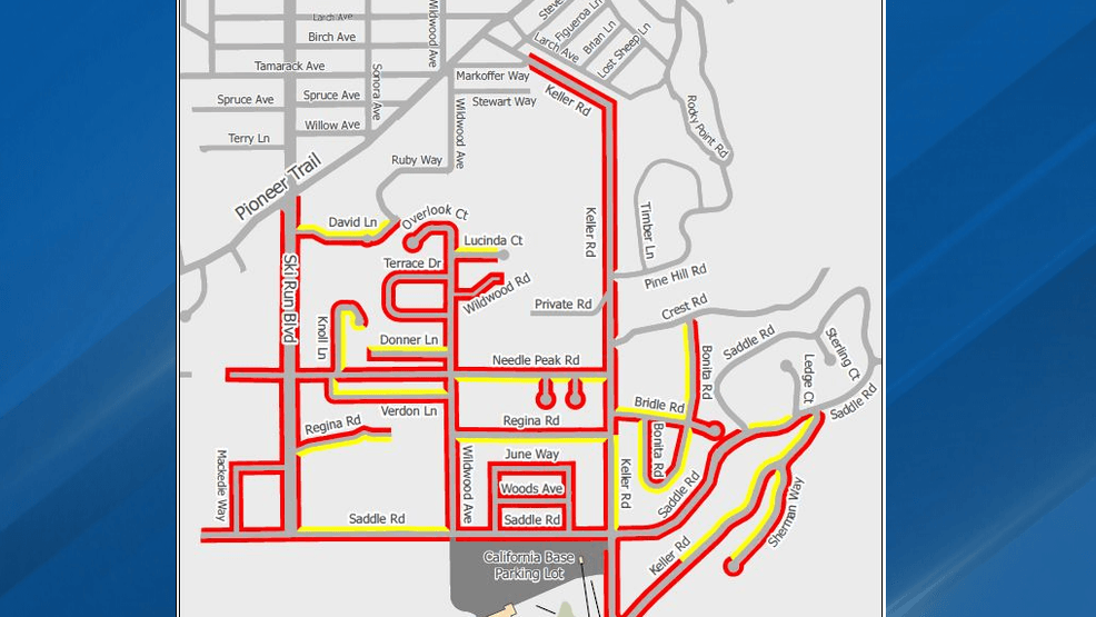 Image for story: Parking restrictions in place for Heavenly neighborhood during ski season