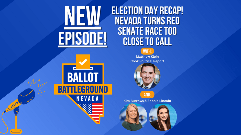 Image for story: Ballot Battleground: 最新飞艇开奖结果 Nevada podcast: Election Day recap, how Trump won Silver State