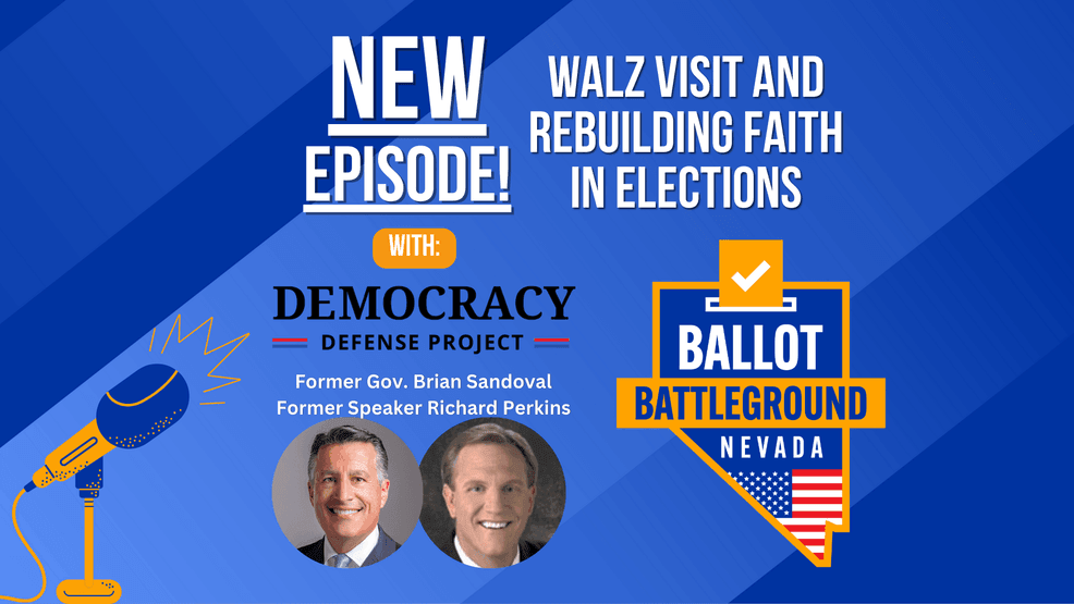 Image for story: Ballot Battleground: Nevada podcast: New bipartisan push to rebuild faith in elections